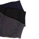 Набор детских носков 3 пары однотонные размер 14-16 черные/синие/серые