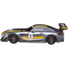 Машина р/у 1:14 Трансформер Mercedes-Benz GT3 2.4G, цвет серый