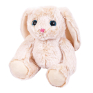 Мягкая игрушка ABtoys Кролик бежевый, 18см.