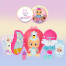 Кукла IMC Toys Cry Babies Magic Tears серия DRESS ME UP Плачущий младенец в комплекте с домиком и аксессуарами