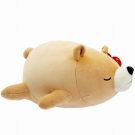 Мягкая игрушка Abtoys Supersoft Медвежонок коричневый, 27 см