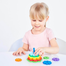 Пирамидка El`BascoToys Цветок, 11 элементов