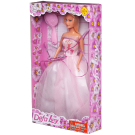 Кукла Defa Lucy в бледно-розовом длинном вечернем платье с расческой, 29 см