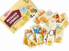 Настольная игра Десятое королевство Домино Веселая змейка (дерево)
