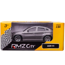 Машинка металлическая Uni-Fortune RMZ City 1:64 BMW X6, Цвет Серебристый