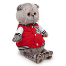 Мягкая игрушка BUDI BASA Кот Басик в клубной куртке 19 см