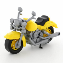 Мотоцикл ПОЛЕСЬЕ гоночный "Кросс" желтый 27,5х12х18 см