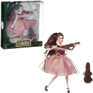 Кукла Junfa Atinil (Атинил) Яркое настроение (в платье с розовой юбкой) в наборе со скрипкой и аксессуарами, 28см