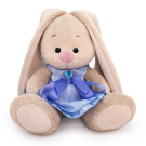 Мягкая игрушка BUDI BASA Зайка Ми в голубом платье с бантом (малыш) 15 см