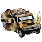 Машинка Технопарк HUMMER H2 PICKUP Камуфляж 12 см