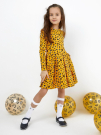 Платье для девочки Саванна длинный рукав 6-8 лет