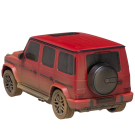 Машина р/у 1:24 Mercedes-Benz G63 AMG-Muddy version, красный, 2,4G Модель с эффектом загрязнения.