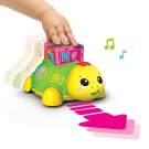 Развивающая игрушка Азбукварик Говорящие кубики Азбука с Черепашкой 5 кубиков, желтый