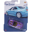 Машинка Abtoys Автосити металлическая без механизмов 1:64 в ассортименте