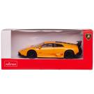 Машина металлическая 1:43 scale Lamborghini Murcielago LP 670-4 SV, цвет желтый