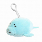 Мягкая игрушка Abtoys Supersoft mini морской котик, 7см с пластиковым карабином