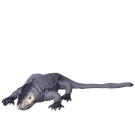 Фигурка Abtoys Юный натуралист Рептилии Варан (темно-серый), термопластичная резина
