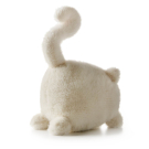 Мягкая игрушка Abtoys Кошка белая Ундина, 18см