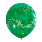 Набор шаров ПатиБум Декоратор Emerald Green Милитари, латекс 12"/30см 25шт