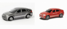 Машинка металлическая Uni-Fortune RMZ City 1:64 BMW X6, без механизмов, 2 цвета (красный, серый),