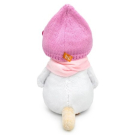 Мягкая игрушка BUDI BASA Кошка Ли-Ли в шапке с бантом и шарфе 24 см