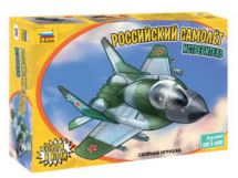 Сборная модель ZVEZDA Самолет Российский истребитель