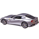 Машина р/у 1:14 Ferrari F12, со световыми эффектами, 2,4G, цвет серябристый, 32.4*16.5*9