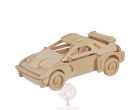 Сборная деревянная модель Чудо-Дерево Транспорт Спорткар (2 пластины)