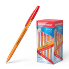 Ручка шариковая ErichKrause R-301 Orange Stick 0.7, цвет чернил красный (в коробке по 50 шт.)