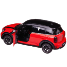 Машина металлическая 1:24 MINI Cooper S Countryman(R60) , цвет красный, двери и капот открываются