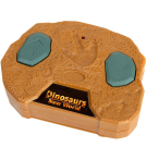 Игрушка интерактивная JUNFA Динозавр Бронтозавр коричневый на радиоуправлении свет звук движение