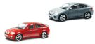 Машинка металлическая Uni-Fortune RMZ City 1:43 BMW X6 , без механизмов, 2 цвета (серый/красный)