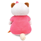 Мягкая игрушка BUDI BASA Кошка Ли-Ли в вязаном платье с сердцем