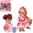 Игровой набор Baby Ardana Дома у сёстренок (куколки с сумочками)