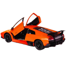 Машина металлическая 1:24 scale Lamborghini Murcielago LP670-4, цвет оранжевый, двери и багажник открываются