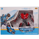 Робот-трансформер ABtoys Авторобот красный в коробке, 1:43
