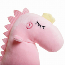 Мягкая игрушка Abtoys Supersoft Dreamy Динозаврик розовый, 20см