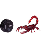 Интерактивная игрушка Junfa Скорпион красный, р/у, световые эффекты, 16х13х7см