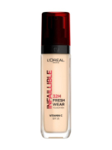 L`OREAL Тональный крем для лица INFAILLIBLE 32H Свежий тон, стойкий тон 015, 30 мл