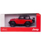 Машина металлическая 1:43 JEEP Wrangler Rubicon, цвет красный