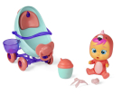 Игровой набор IMC Toys Cry Babies Magic Tears Плачущий младенец в комплекте с коляской и аксессуарами