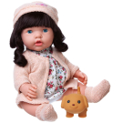 Пупс-кукла "Baby Ardana", в платье и вязаном пальто, в наборе с аксессуарами, в коробке, 40см