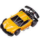 Машина р/у гоночная Junfa toys, 1:18, 27Мгц, изменяемый корпус, с эффектом выхлопного пара, аккумуляторный блок 3,7V, 2 цвета красный, желтый в ассортименте.