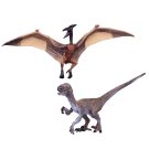 Игровой набор Junfa В мире динозавров, серия 2 набор 1, 26х10х11см