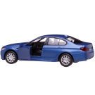 Машинка металлическая Uni-Fortune RMZ City серия 1:32 BMW M5, инерционная, голубой матовый цвет, двери открываются