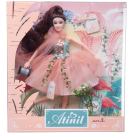 Кукла Junfa Atinil (Атинил) Солнечный день в платье с пайетками, в наборе с аксессуарами, 28см, шатенка