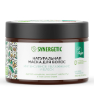 SYNERGETIC Натуральная маска для волос Интенсивное увлажнение и блеск банка 300мл