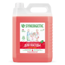 SYNERGETIC Гель для мытья посуды Сочный арбуз антибактериальный биоразлагаемый 5л