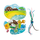 Шнуровки и липучки. Сафари BABY TOYS