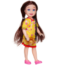 Кукла ABtoys Brilliance Fair 13 см с игровым предметом 4 вида